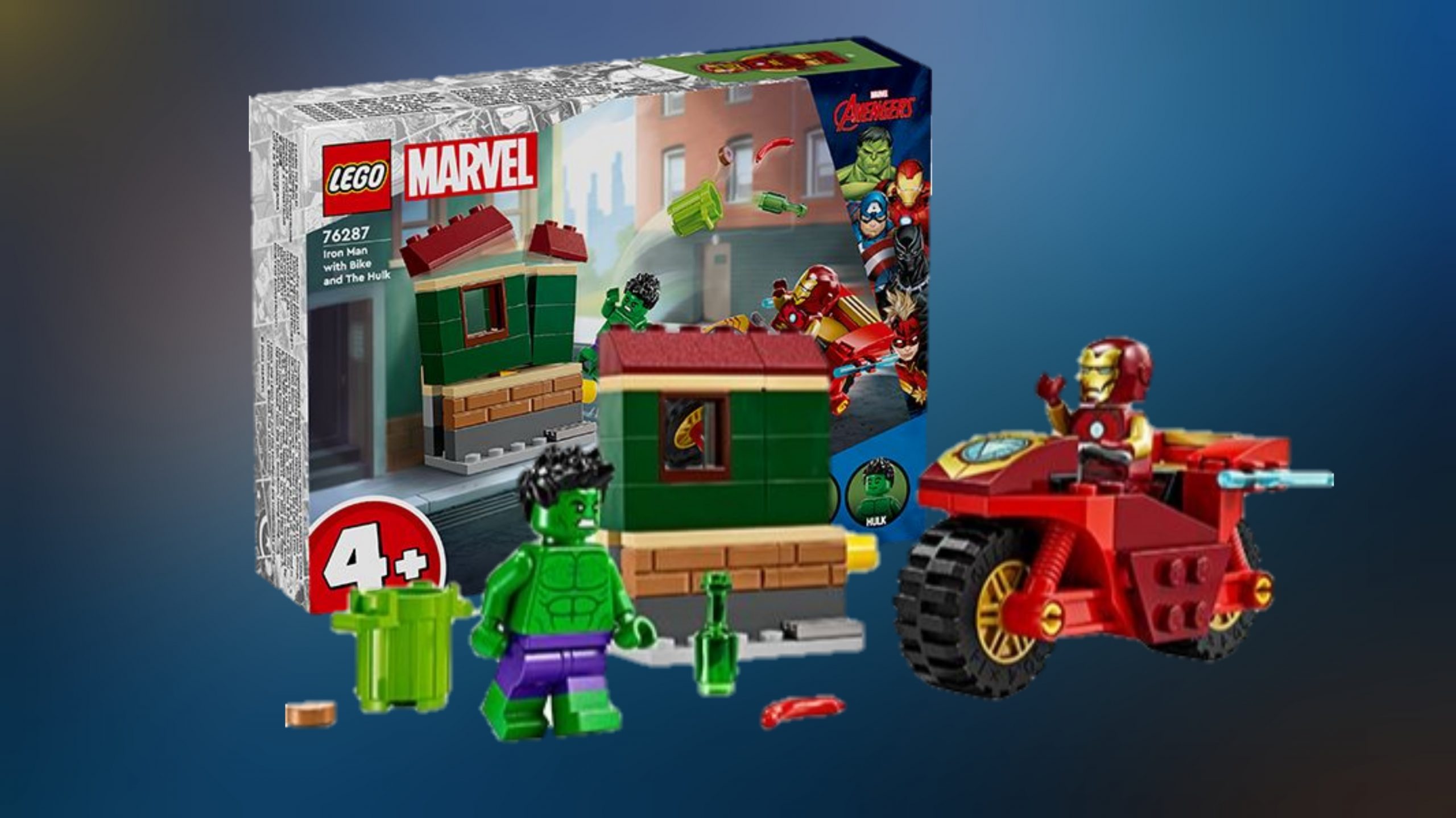 LEGO Marvel Iron Man with Bike and The Hulk (76287) Revealed! – The ...