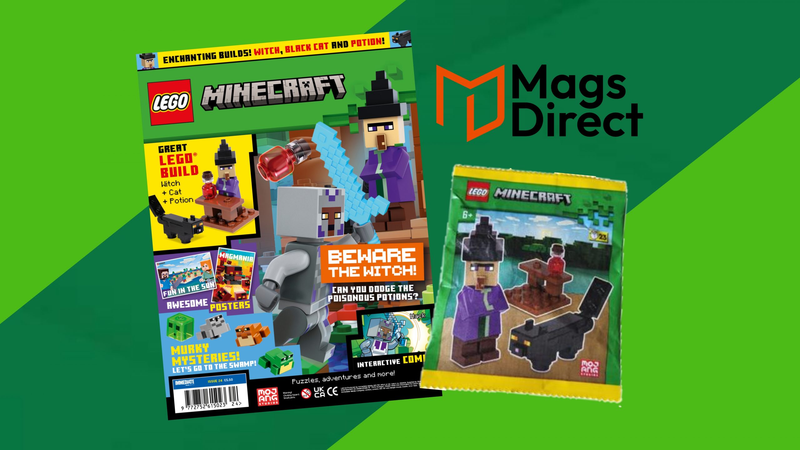 LEGO Minecraft Magazine Issue 24 Pre order Available The Brick Post