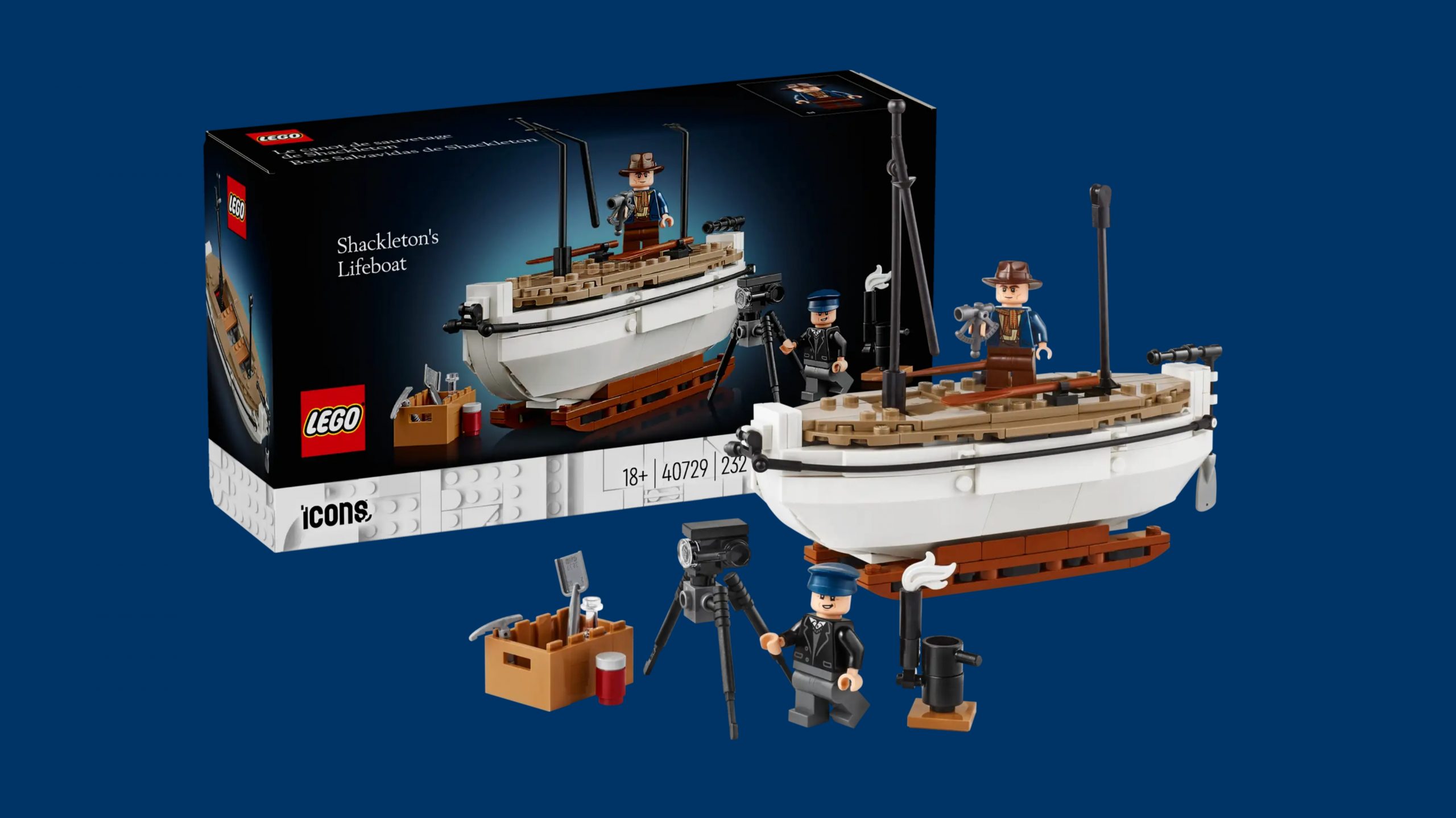 Lego Icons Shackletons Lifeboat Gwp Officially Revealed The Brick Post