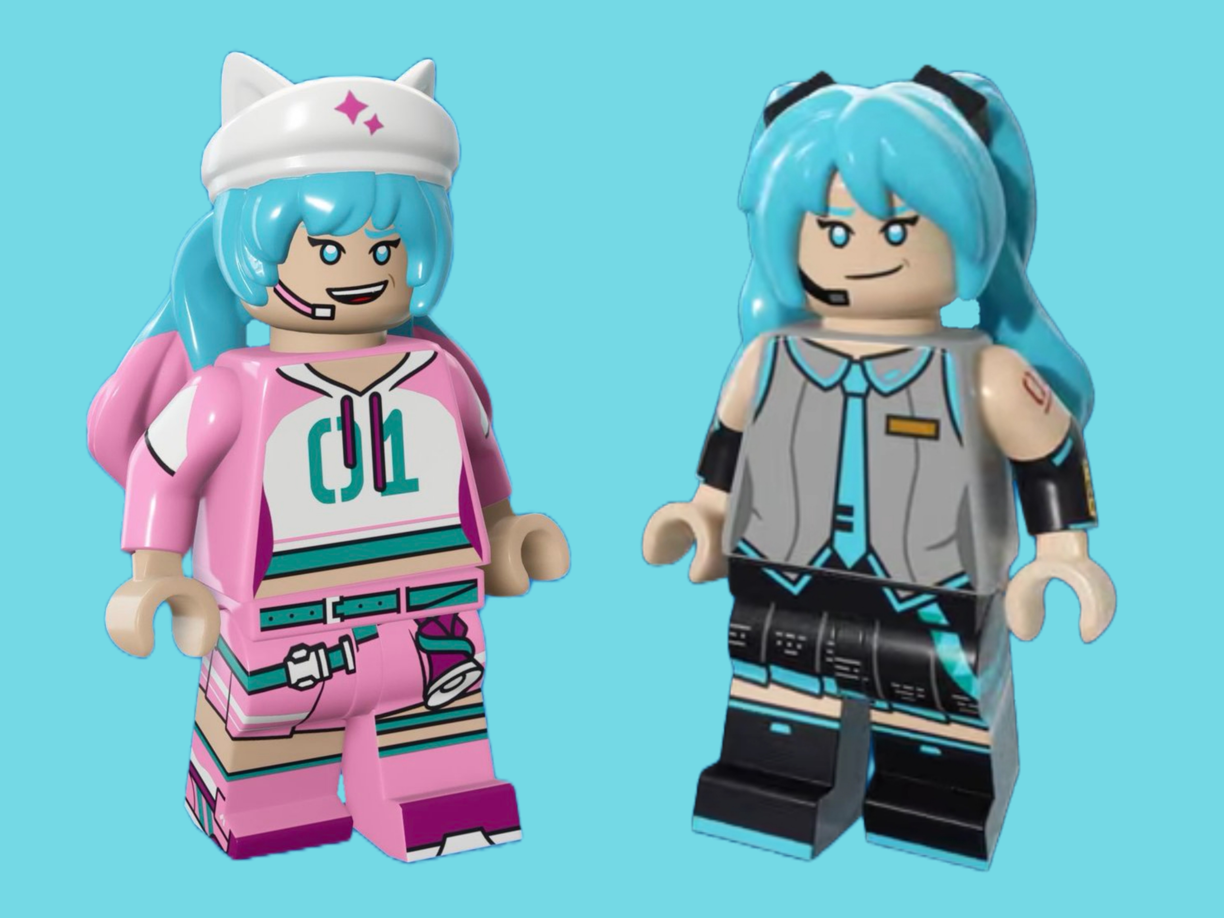 Hatsune Miku Comes To LEGO Fortnite!